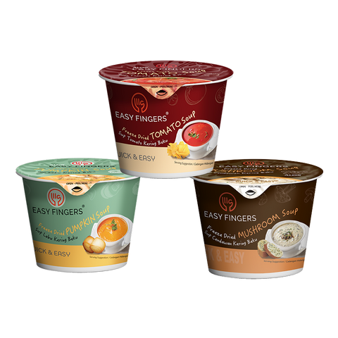 ALOR Easy Finger Instant Meal Bundle, Assorted (8 or 16 packs x 30g)