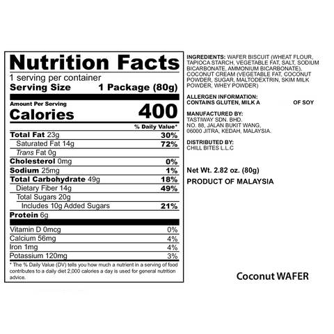 ALOR Wafer Bundle (4 packs x 80g)