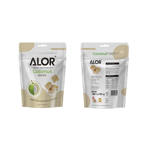 ALOR Coconut Wafer, 80g
