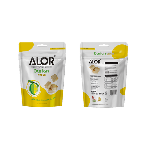 ALOR Durian Wafer, 80g