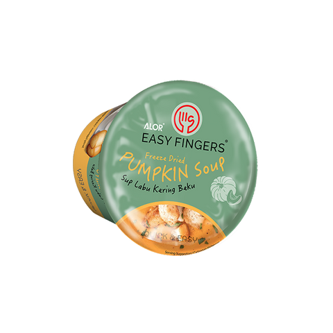ALOR Easy Finger Instant Pumpkin Soup, 30g (8 Packs)