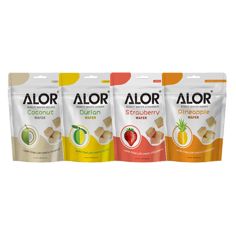 ALOR Wafer Bundle (4 packs x 80g)