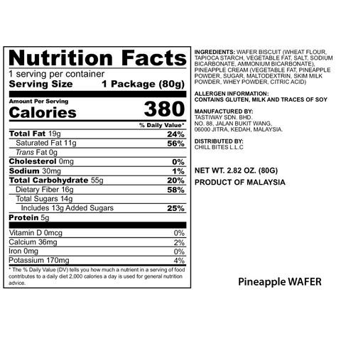 ALOR Wafer Bundle (4 packs x 80g)