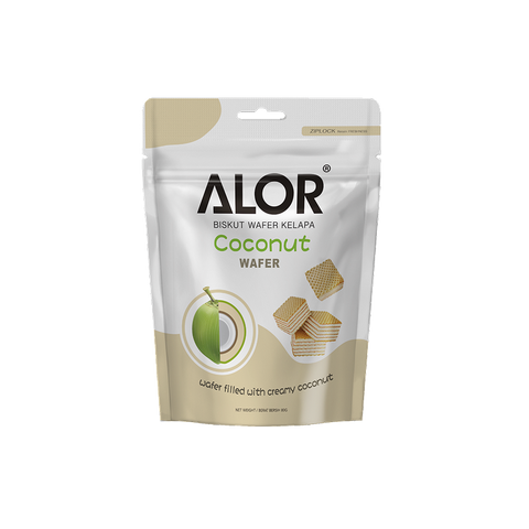 ALOR Coconut Wafer, 80g