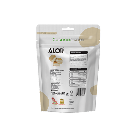 ALOR Coconut Wafer, 80g