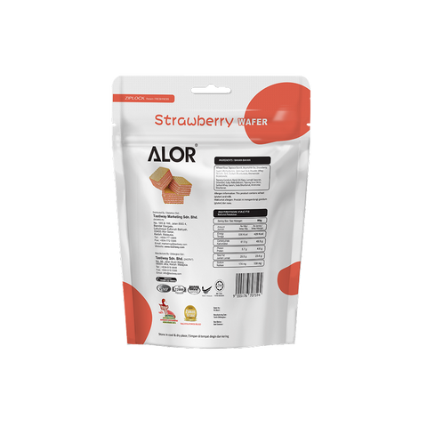 ALOR Strawberry Wafer, 80g
