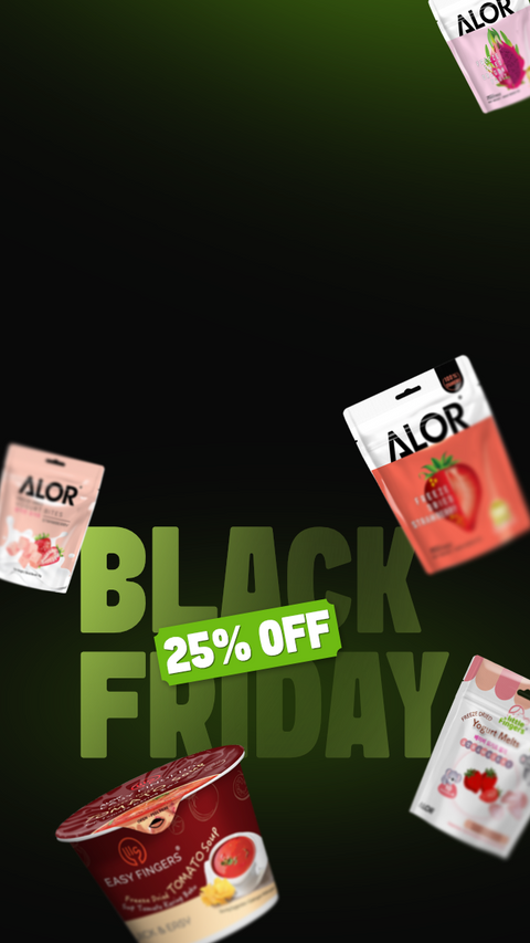 25% Off for everything.