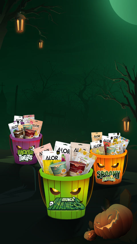 Trick or Treat. All Freeze-Dried Snacks, No Tricks.