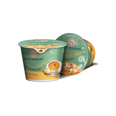 ALOR Easy Finger Instant Pumpkin Soup, 30g (8 Packs)
